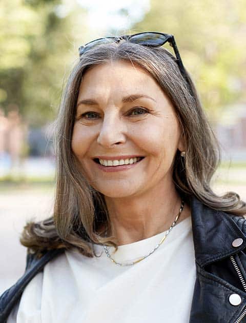 HOME 4 SMILING ADULT WOMAN