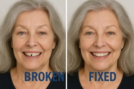 tooth repair comparison upscaled 5mb